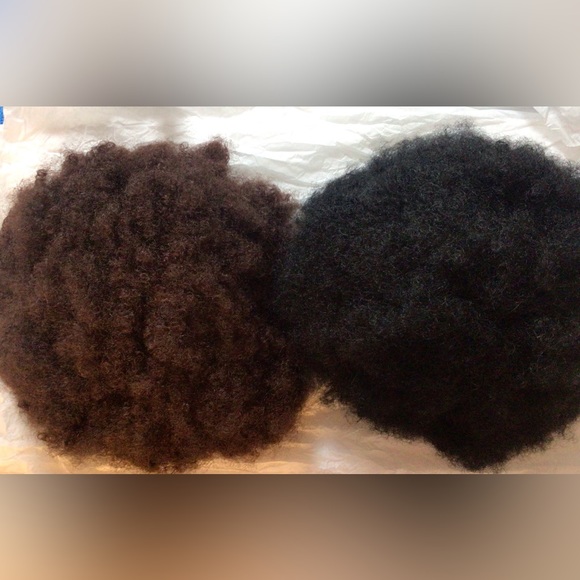 Beautiful Highlighted Hair Kinky Curly Wig Two Color To Choose From - Picture 4 of 13